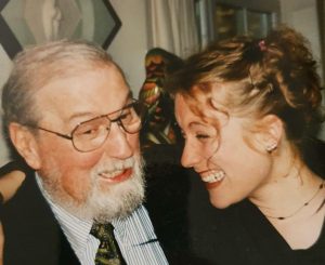 Charlotte Cordes und Frank Farrelly (in den 90er Jahren)